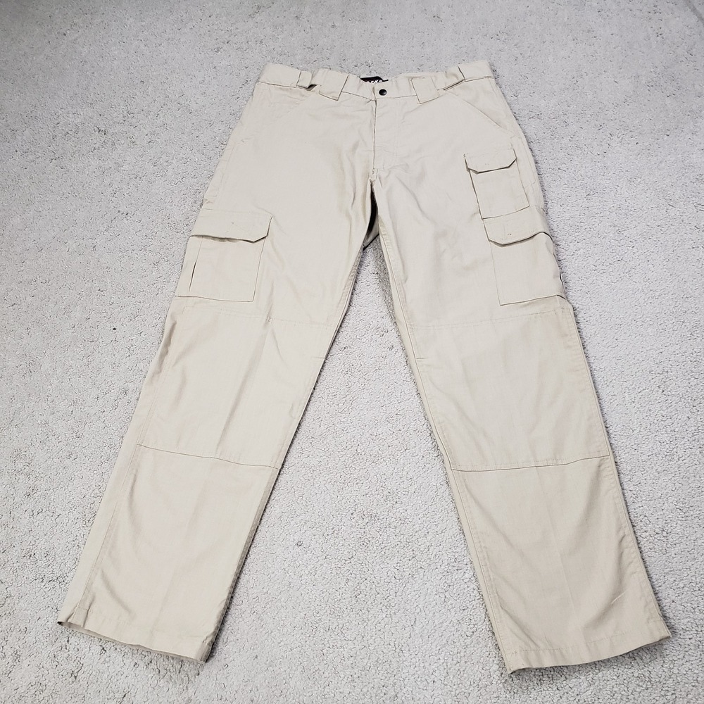 Rothco Ripstop Cargo Tactical Pants Mens 38 (36x32) Tan Cotton Military Workwear